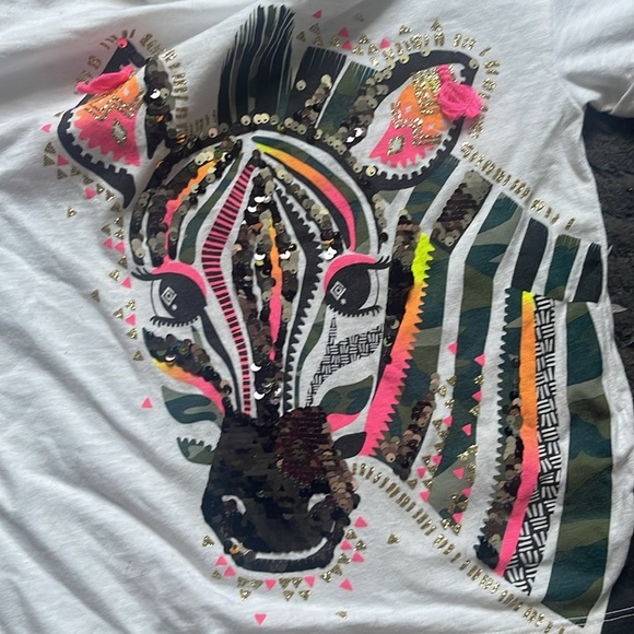 FREE 🤩 JUSTICE| Zebra Girls T Shirt - Picture 3 of 4